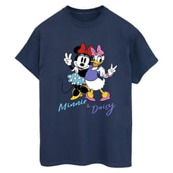Disney - T-shirt - Femme (Bleu marine)