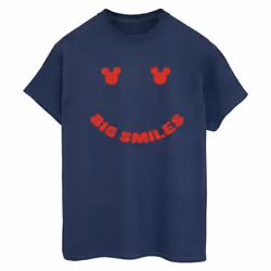 Disney - T-shirt - Femme (Bleu marine)