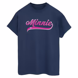 Disney - T-shirt - Femme (Bleu marine)