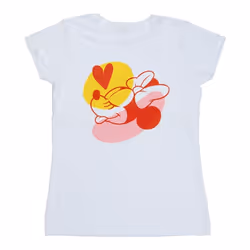 Disney - T-shirt - Femme (Blanc)