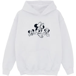 Disney - Sweat à capuche MINNIE MOUSE - Fille (Blanc)