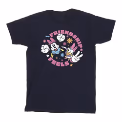 Disney - T-shirt FRIENDSHIP - Homme (Bleu marine)