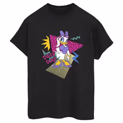 Disney - T-shirt DAISY DUCK COOL - Femme (Noir)