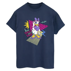 Disney - T-shirt DAISY DUCK COOL - Femme (Bleu marine)