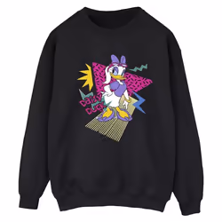 Disney - Sweat DAISY DUCK COOL - Femme (Noir)