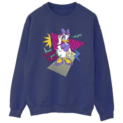 Disney - Sweat DAISY DUCK COOL - Femme (Bleu marine)