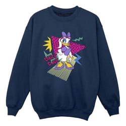 Disney - Sweat DAISY DUCK COOL - Garçon (Bleu marine)