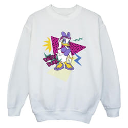 Disney - Sweat DAISY DUCK COOL - Garçon (Blanc)