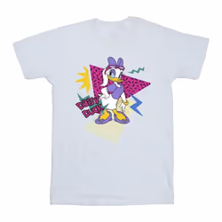 Disney - T-shirt DAISY DUCK COOL - Fille (Blanc)