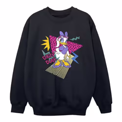 Disney - Sweat DAISY DUCK COOL - Fille (Noir)