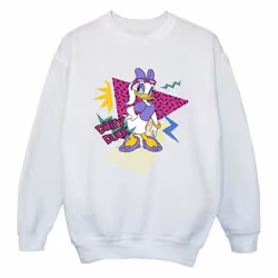 Disney - Sweat DAISY DUCK COOL - Fille (Blanc)