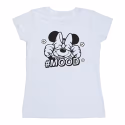 Disney - T-shirt MOOD - Femme (Blanc)