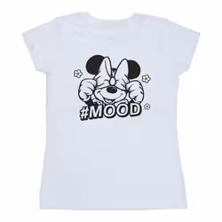 Disney - T-shirt MOOD - Femme (Blanc)