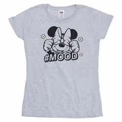 Disney - T-shirt MOOD - Femme (Gris chiné)