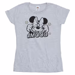 Disney - T-shirt MOOD - Femme (Gris chiné)