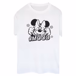 Disney - T-shirt MOOD - Femme (Blanc)