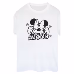 Disney - T-shirt MOOD - Femme (Blanc)