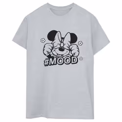Disney - T-shirt MOOD - Femme (Gris chiné)