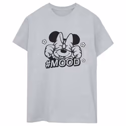 Disney - T-shirt MOOD - Femme (Gris chiné)