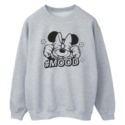 Disney - Sweat MOOD - Femme (Gris chiné)