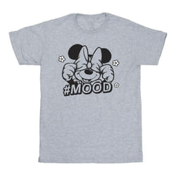Disney - T-shirt MOOD - Fille (Gris chiné)