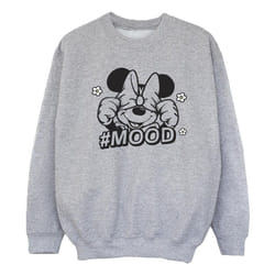 Disney - Sweat MOOD - Fille (Gris chiné)