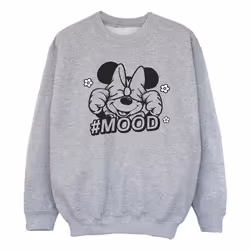 Disney - Sweat MOOD - Fille (Gris chiné)