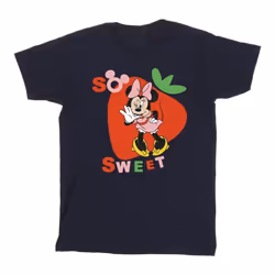 Disney - T-shirt SO SWEET STRAWBERRY - Homme (Bleu marine)