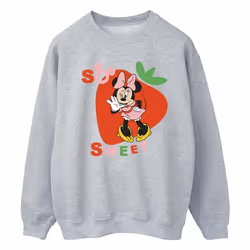 Disney - Sweat SO SWEET STRAWBERRY - Homme (Gris chiné)