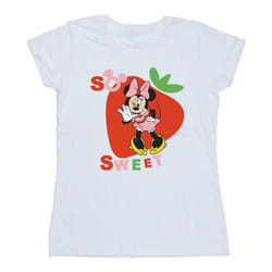 Disney - T-shirt SO SWEET STRAWBERRY - Femme (Blanc)