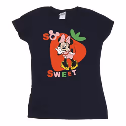 Disney - T-shirt SO SWEET STRAWBERRY - Femme (Bleu marine)