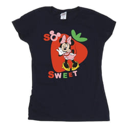 Disney - T-shirt SO SWEET STRAWBERRY - Femme (Bleu marine)