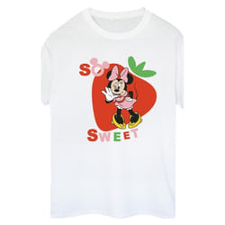 Disney - T-shirt SO SWEET STRAWBERRY - Femme (Blanc)