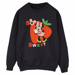 Disney - Sweat SO SWEET STRAWBERRY - Femme (Noir)