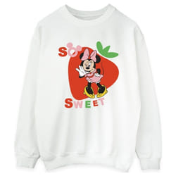 Disney - Sweat SO SWEET STRAWBERRY - Femme (Blanc)