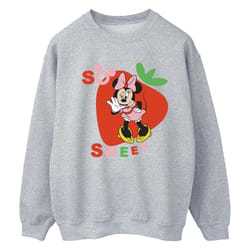Disney - Sweat SO SWEET STRAWBERRY - Femme (Gris chiné)