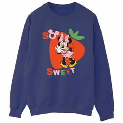 Disney - Sweat SO SWEET STRAWBERRY - Femme (Bleu marine)