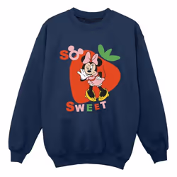 Disney - Sweat SO SWEET STRAWBERRY - Garçon (Bleu marine)