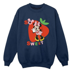 Disney - Sweat SO SWEET STRAWBERRY - Garçon (Bleu marine)