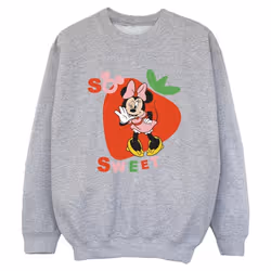 Disney - Sweat SO SWEET STRAWBERRY - Garçon (Gris chiné)