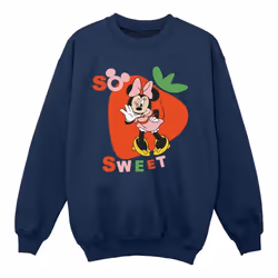 Disney - Sweat SO SWEET STRAWBERRY - Fille (Bleu marine)
