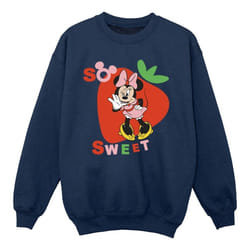 Disney - Sweat SO SWEET STRAWBERRY - Fille (Bleu marine)