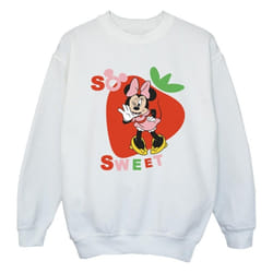 Disney - Sweat SO SWEET STRAWBERRY - Fille (Blanc)