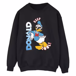 Disney - Sweat DONALD DUCK COOL - Homme (Noir)