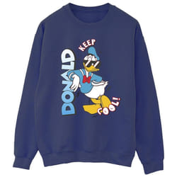 Disney - Sweat DONALD DUCK COOL - Homme (Bleu marine)
