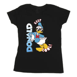 Disney - T-shirt DONALD DUCK COOL - Femme (Noir)