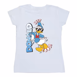 Disney - T-shirt DONALD DUCK COOL - Femme (Blanc)