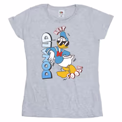 Disney - T-shirt DONALD DUCK COOL - Femme (Gris chiné)