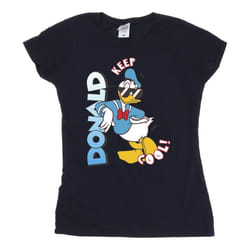 Disney - T-shirt DONALD DUCK COOL - Femme (Bleu marine)