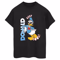Disney - T-shirt DONALD DUCK COOL - Femme (Noir)
